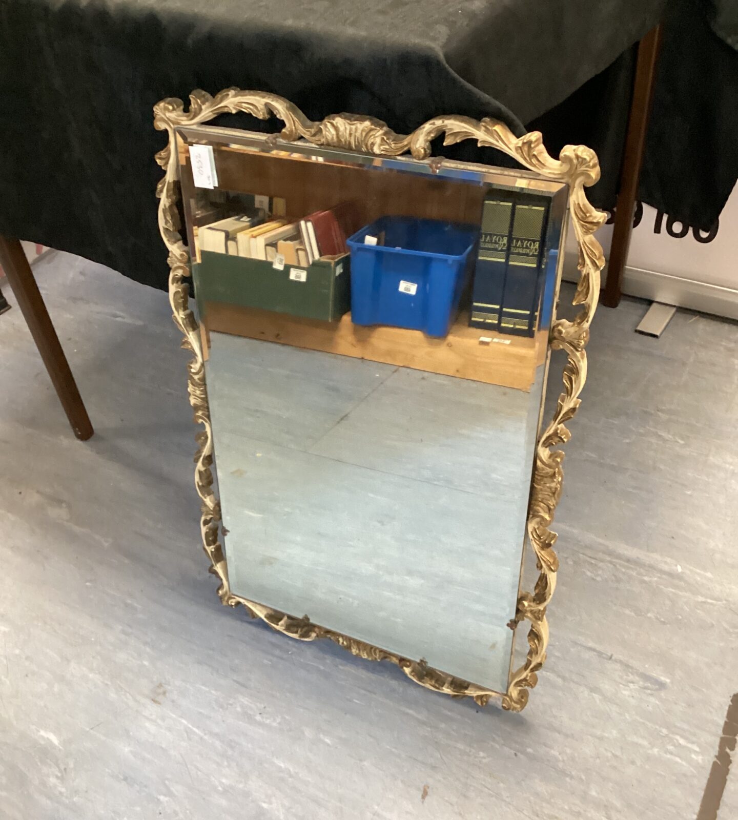 Astonia gilt framed mirror