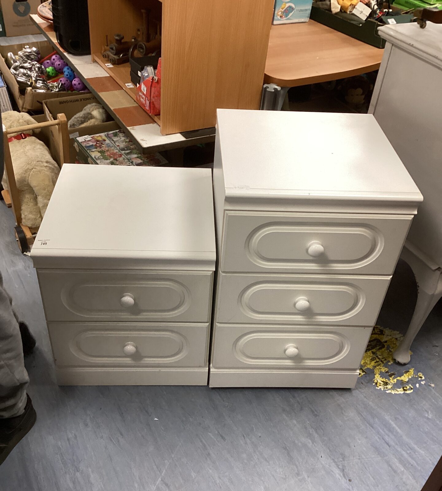 Two Bedside Cabinets