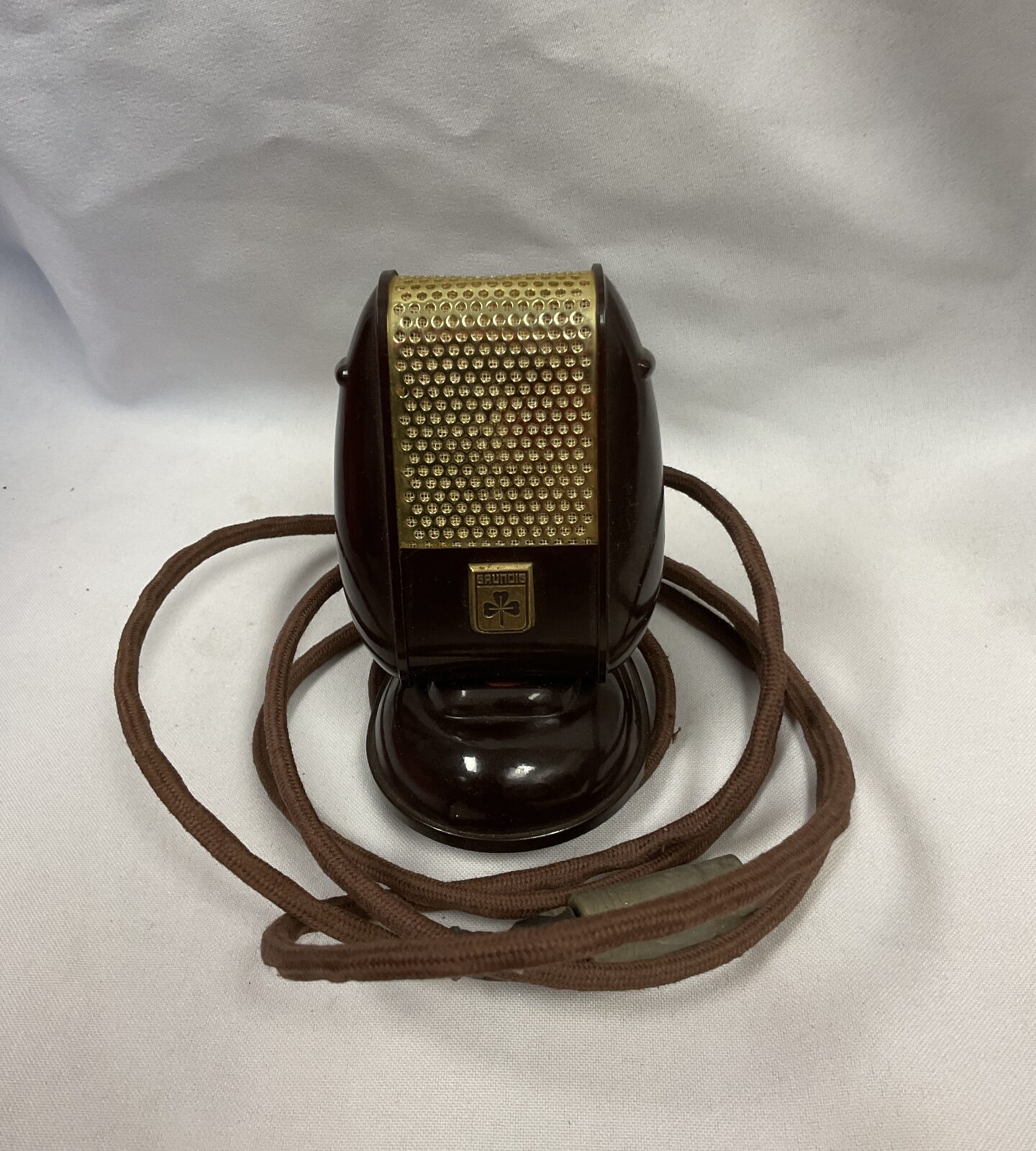 Vintage grundig Bakelite microphone