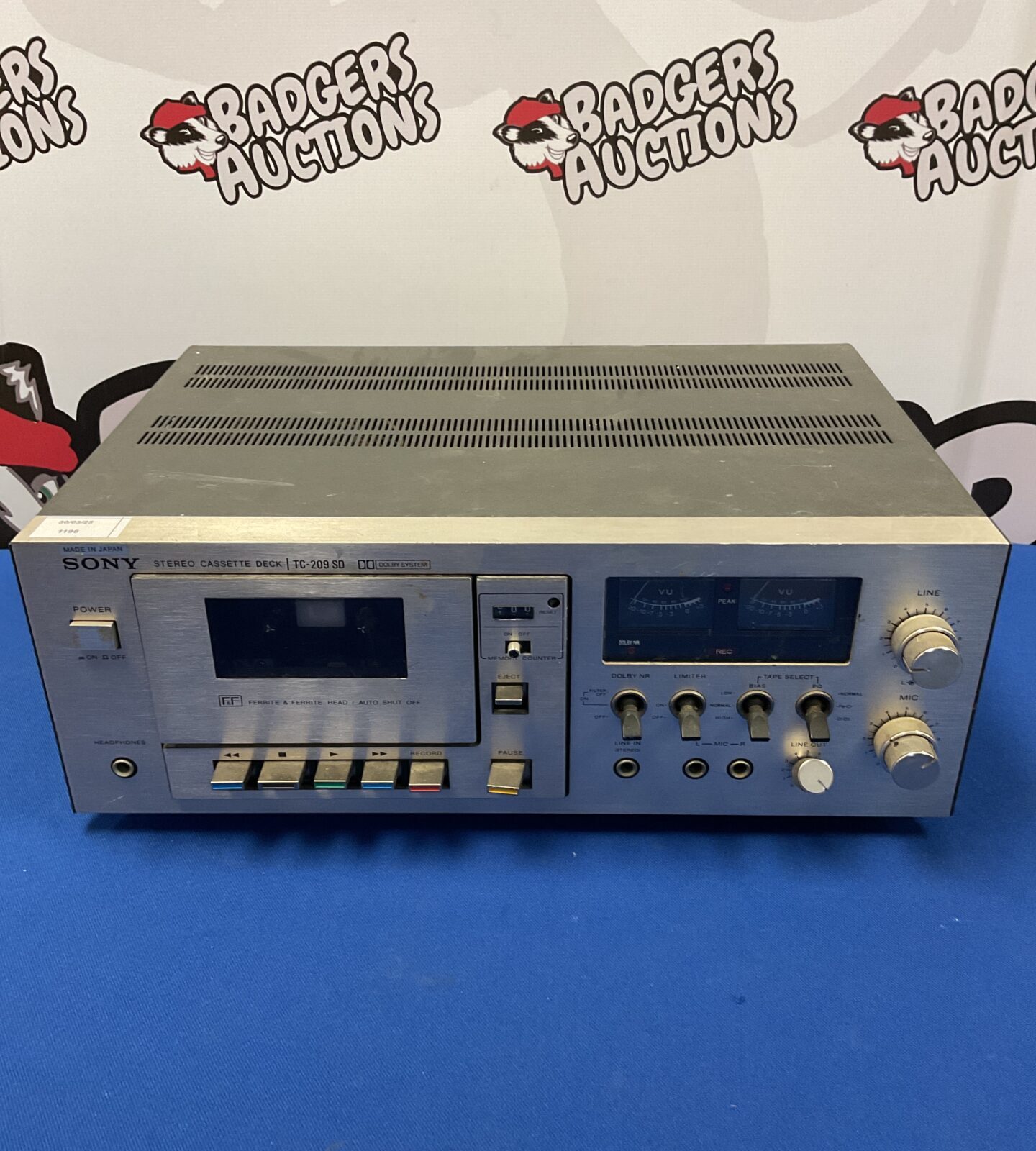 Sony tc-209 sd cassette deck