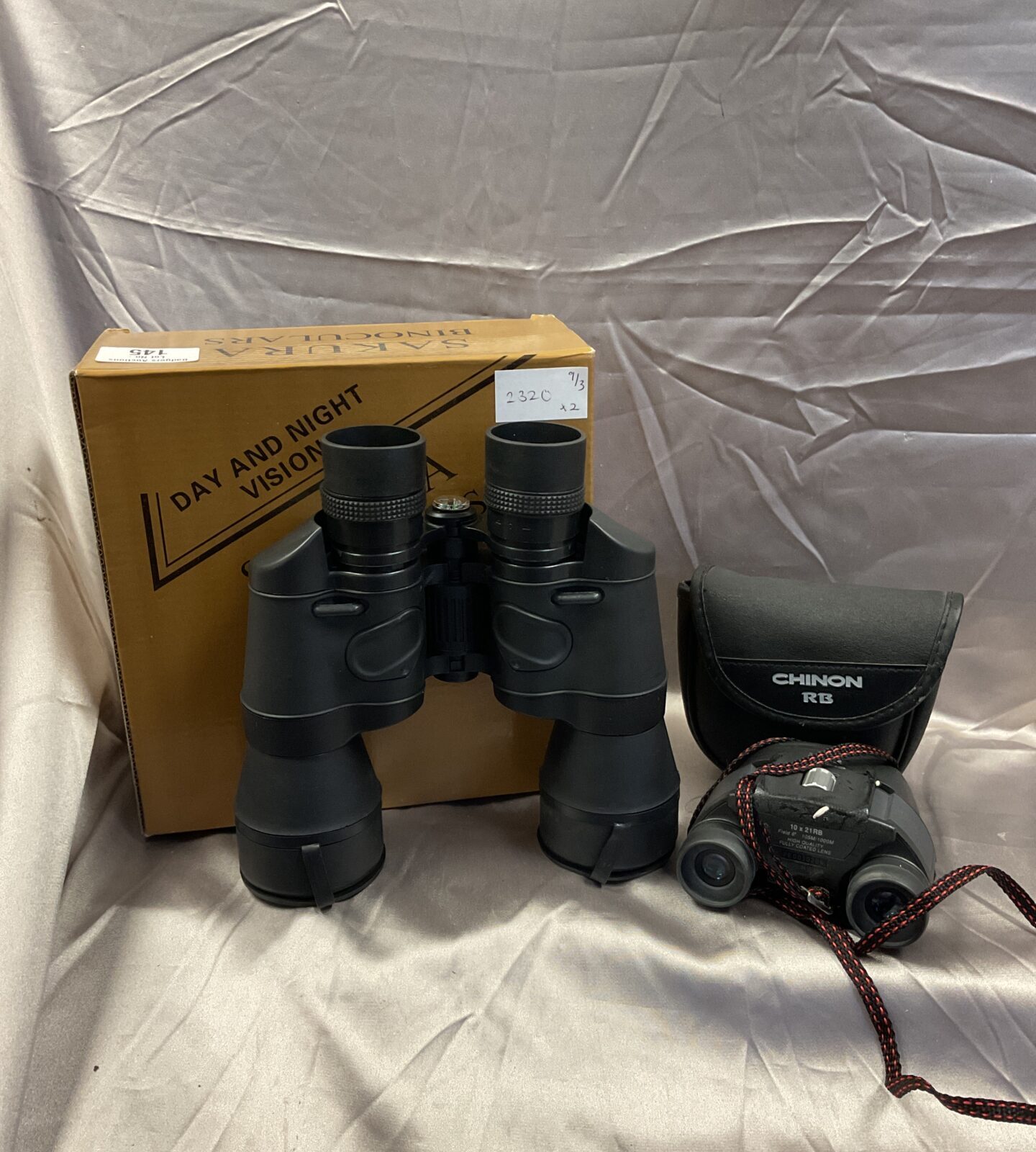 Sakura 20x50 & chinon rb binoculars