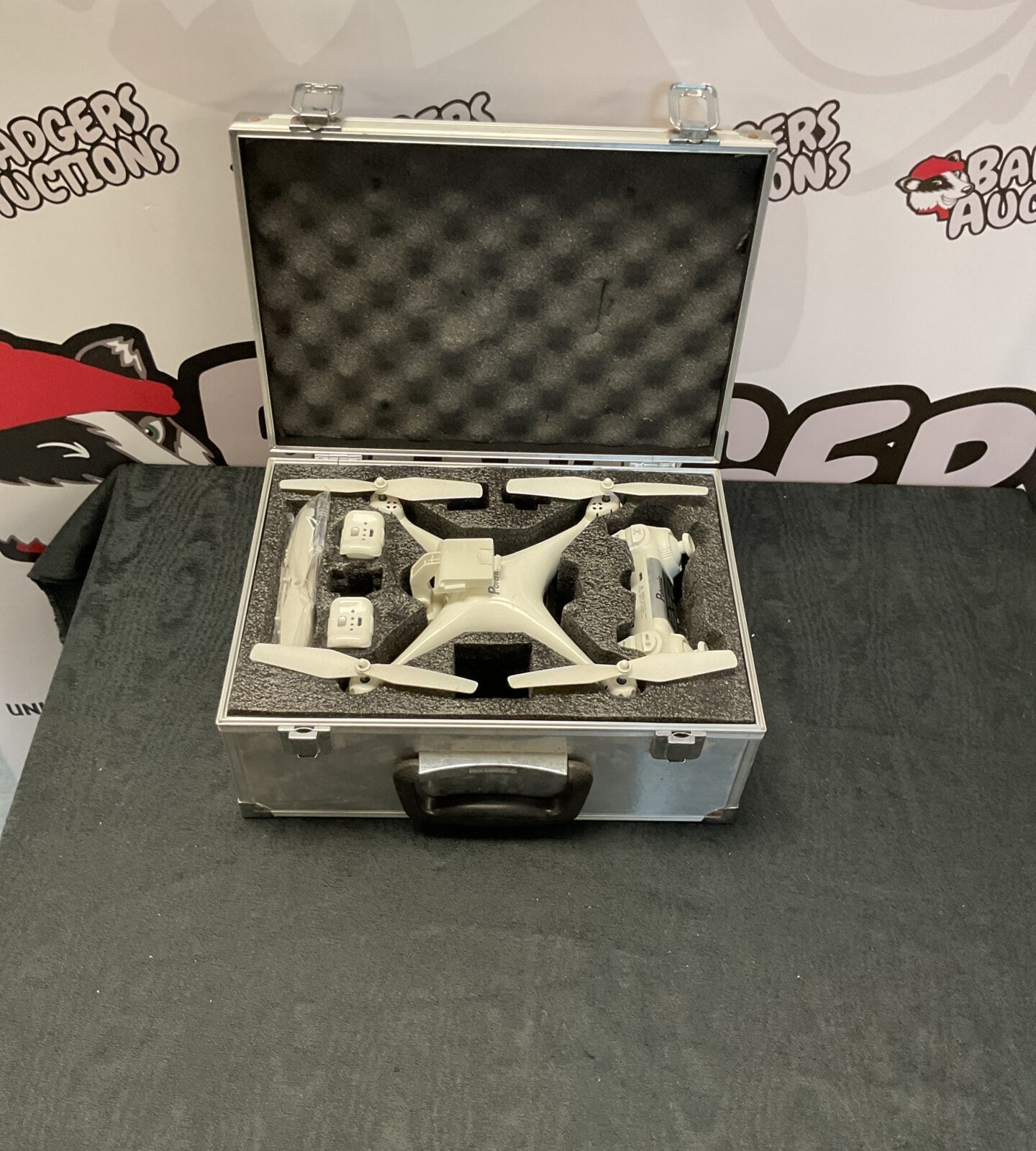 Potensic Remote Controlled Drone With Accessories Amd Batteries