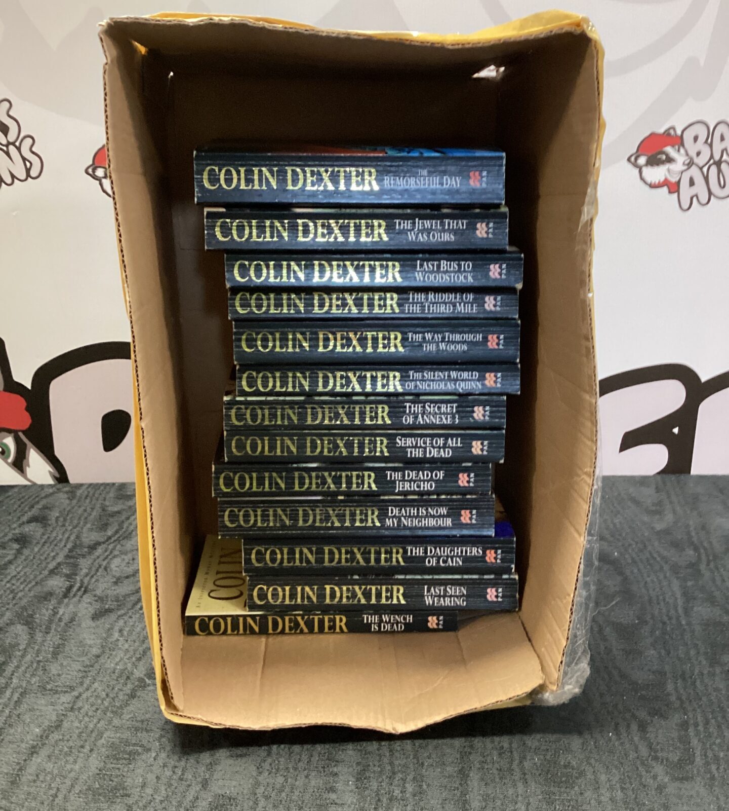 Collection of colin dexter novels