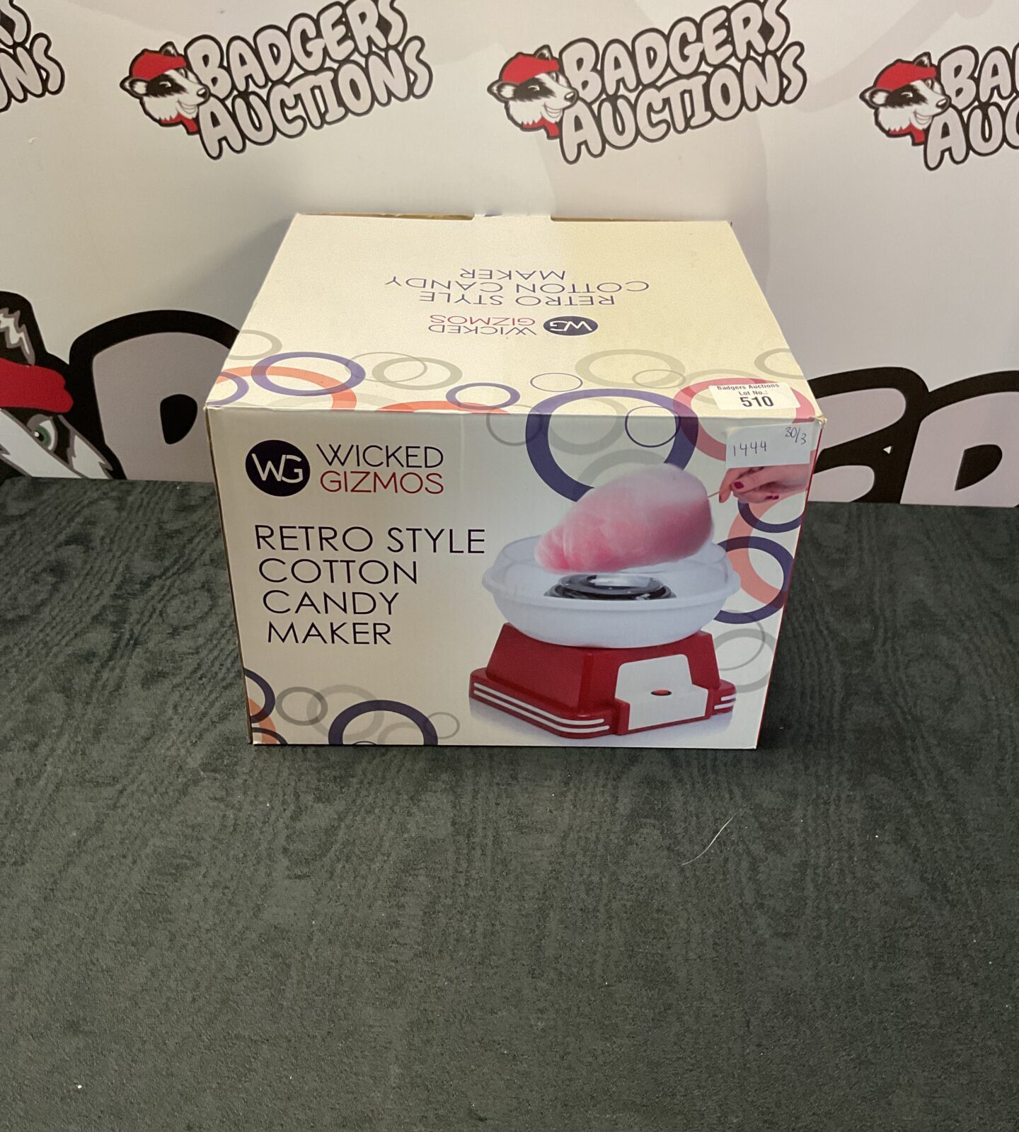 Wicked gizmos retro style cotton candy maker