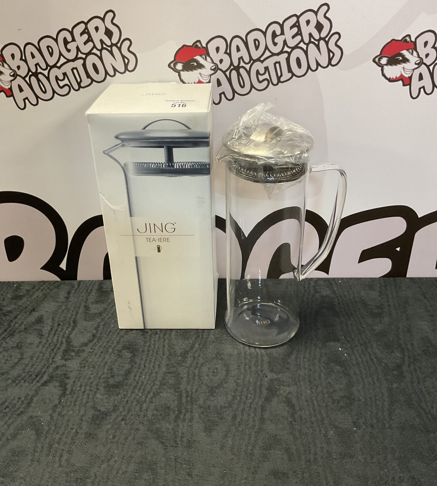 Boxed Jing glass Tea-Iere