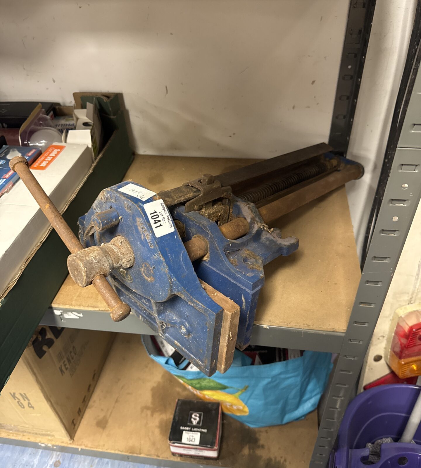 Large record no53e bench clamp