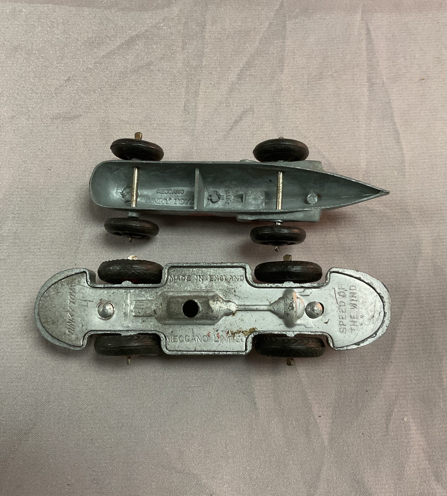 Two vintage dinky land speed cars inc speed or the wind - Image 2