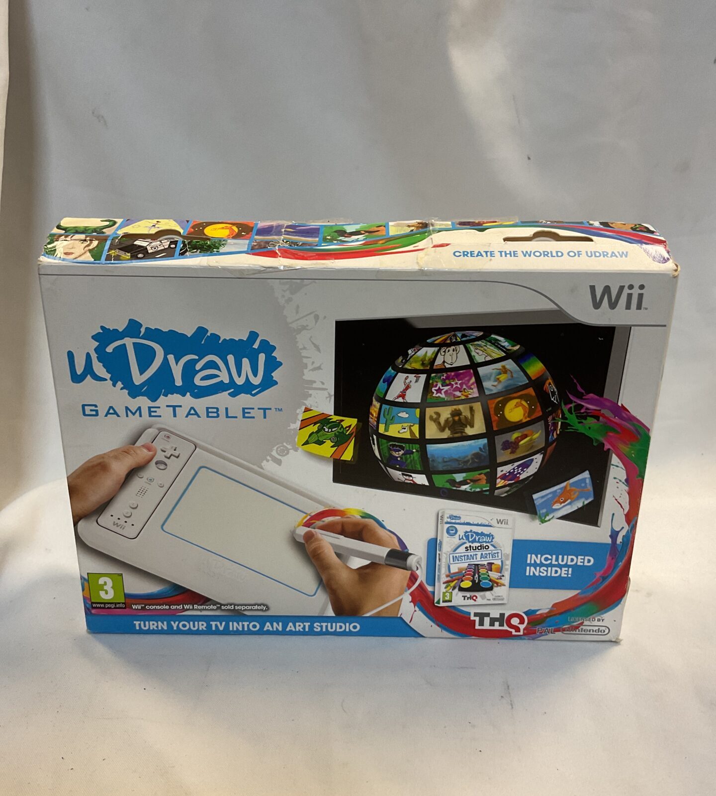 Nintendo udraw game tablet
