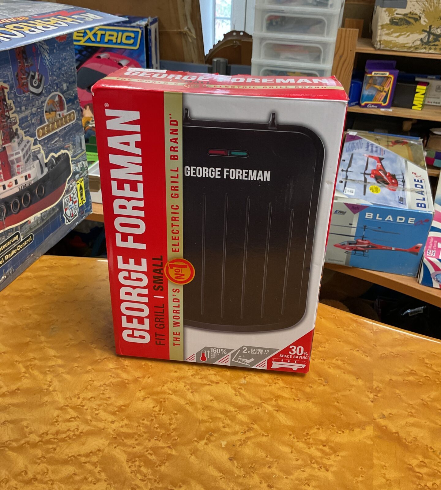 George foreman small fit grill new in box