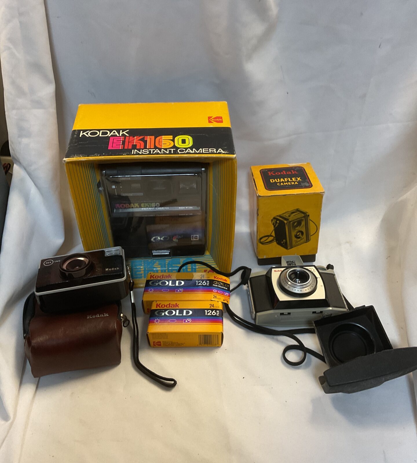Kodak ek160, duaflex & 56x cameras & film