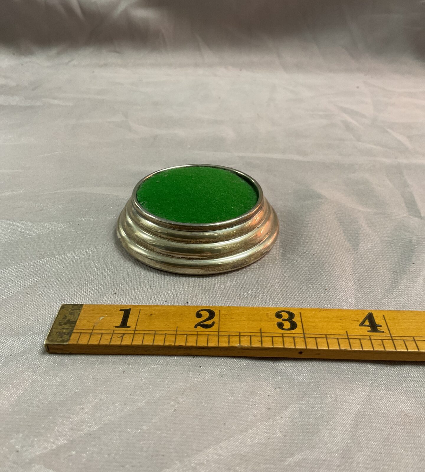 Hallmarked Silver Pin Cushion