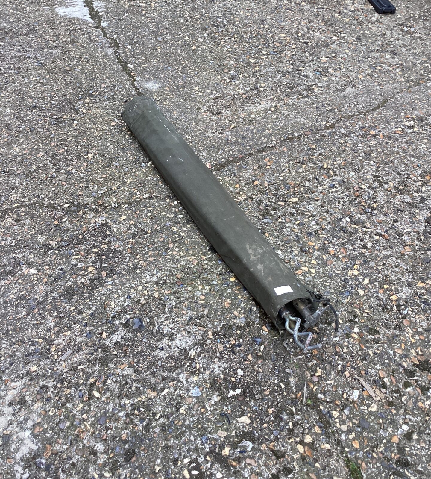 Set of drain rods with bag