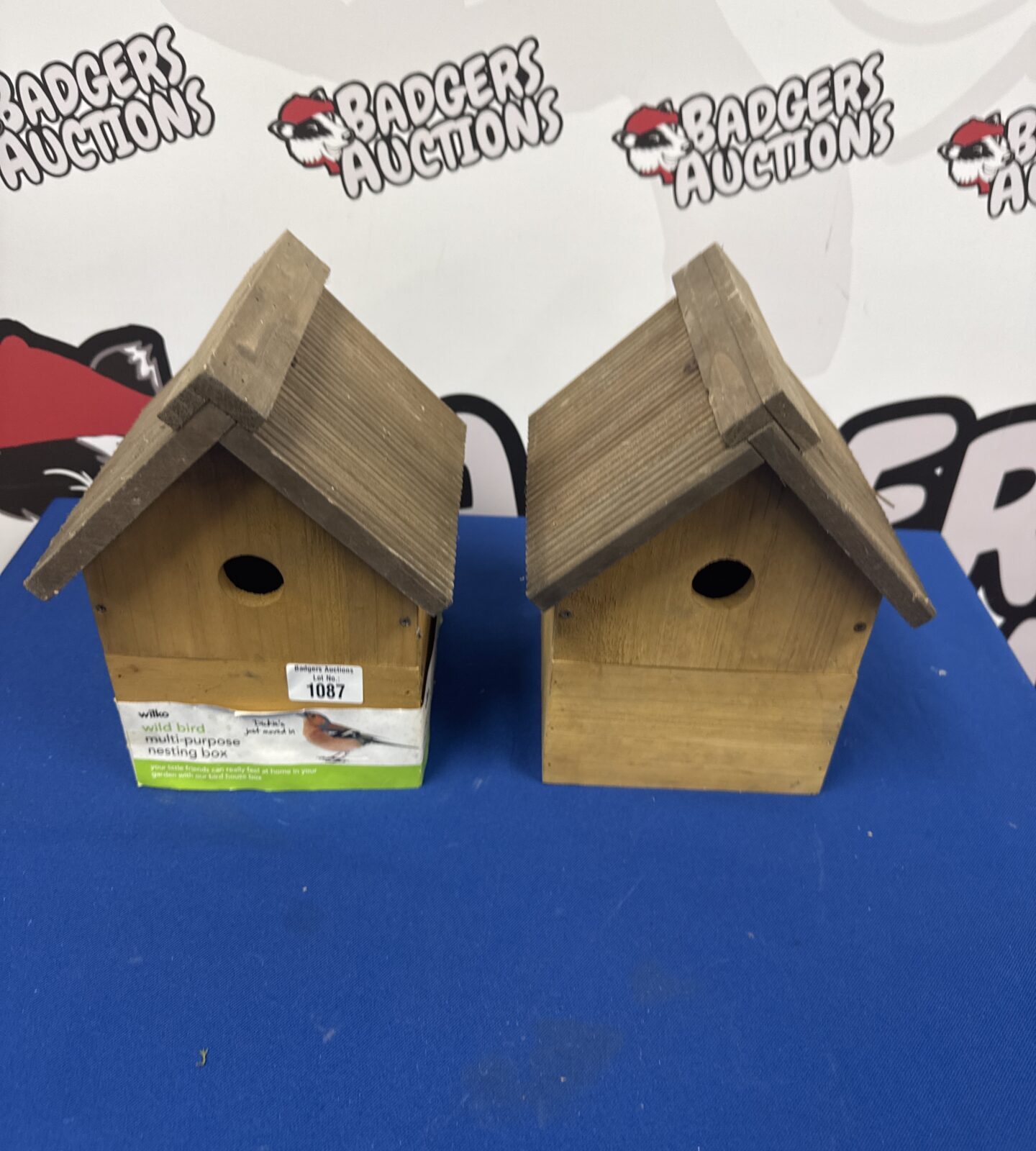 Two wilko bird boxes