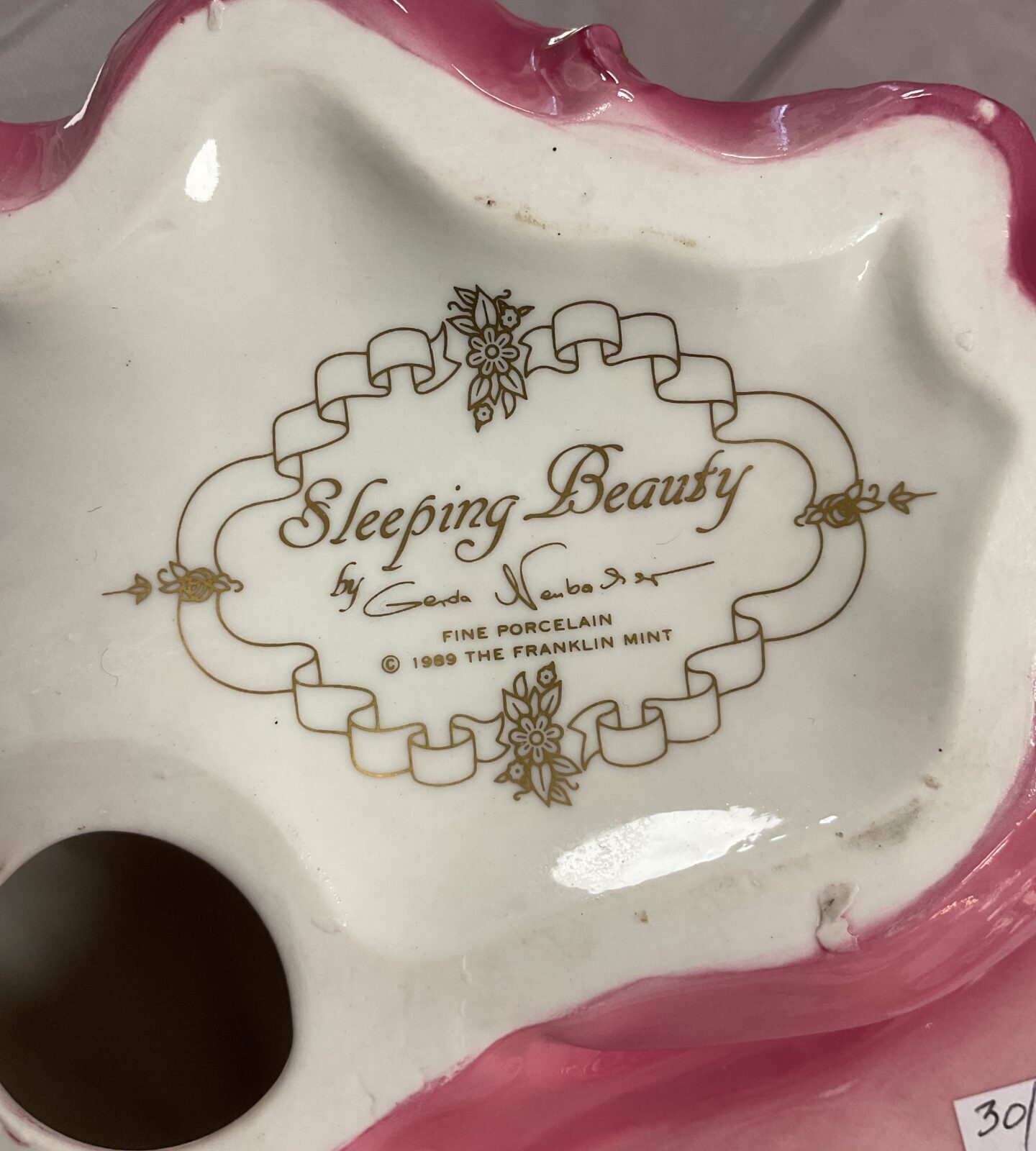 Franklin mint sleeping beauty - Image 2