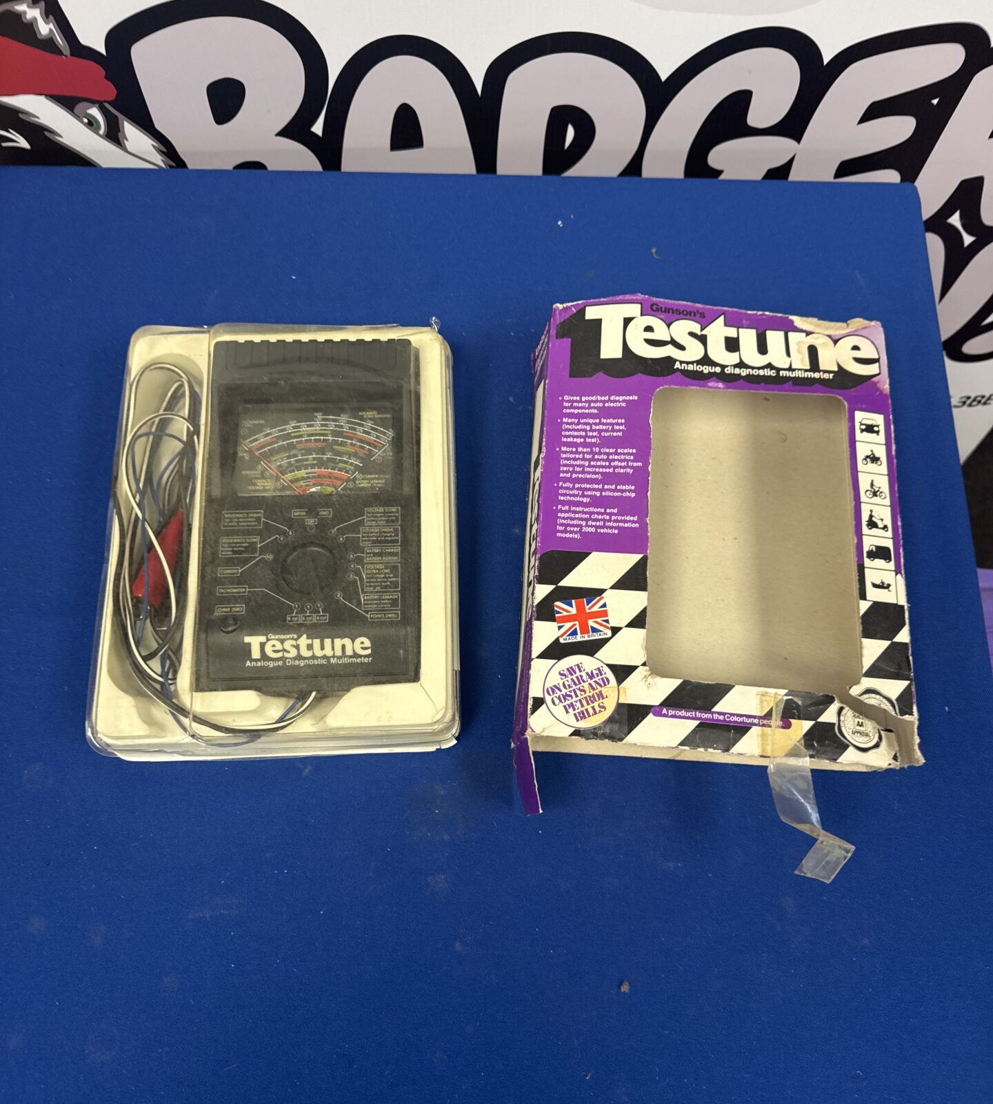 Gunsons testune analogue diagnostic multimeter