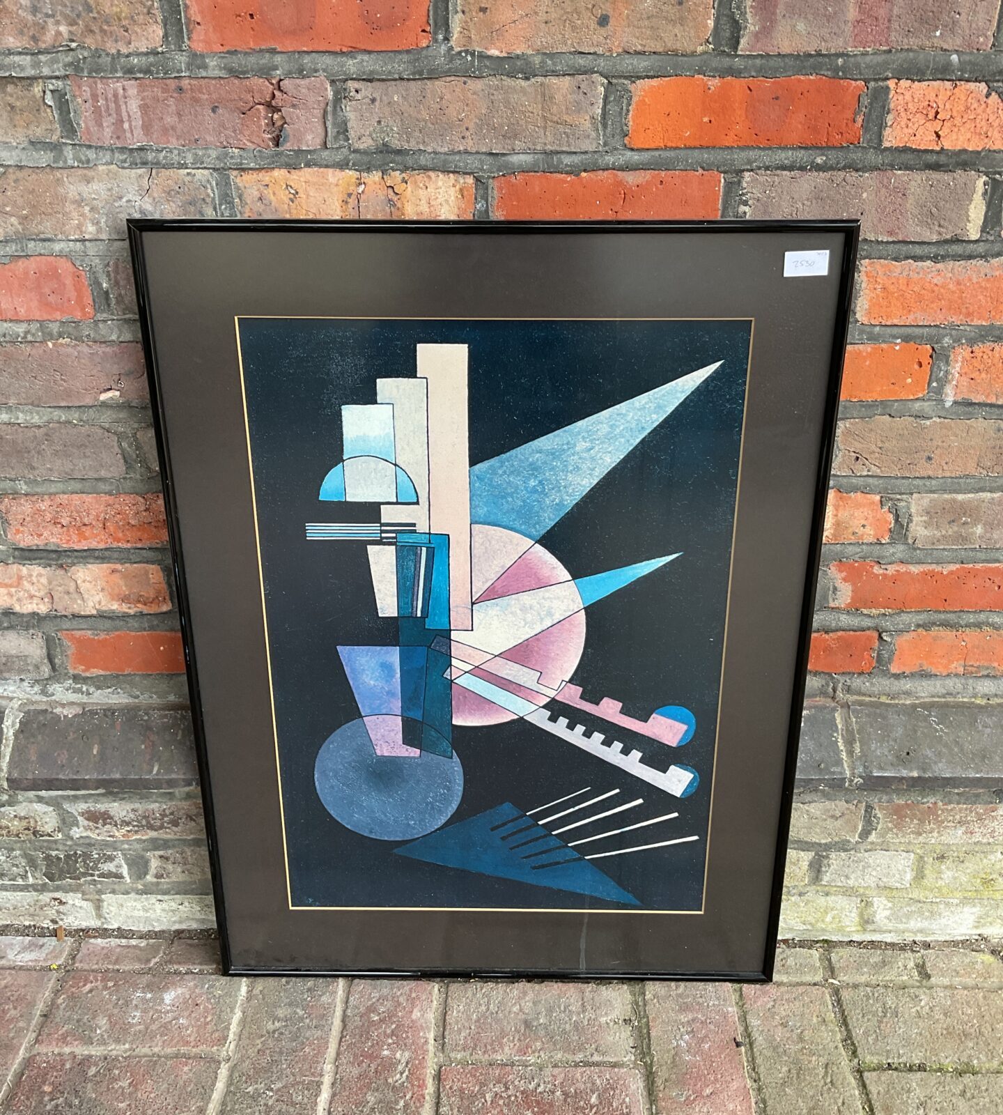 Wassily kandinsky abstract interpretation print