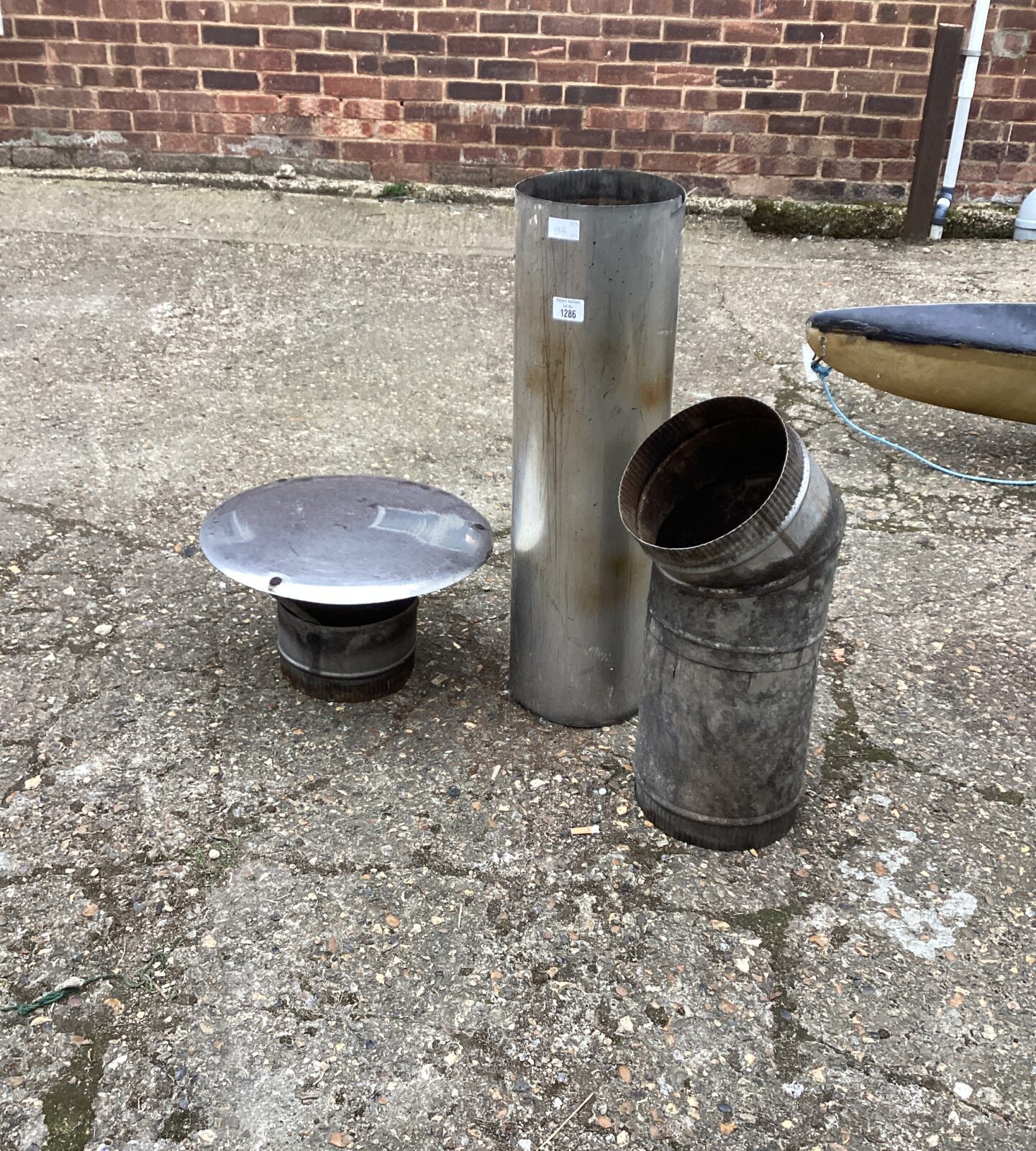 Stainless steel Flu and cowl
