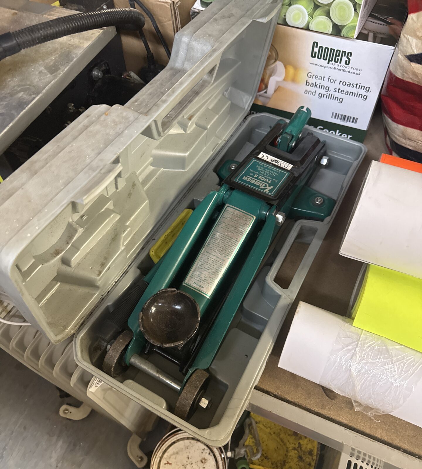 Kamasa tools 2t trolley jack