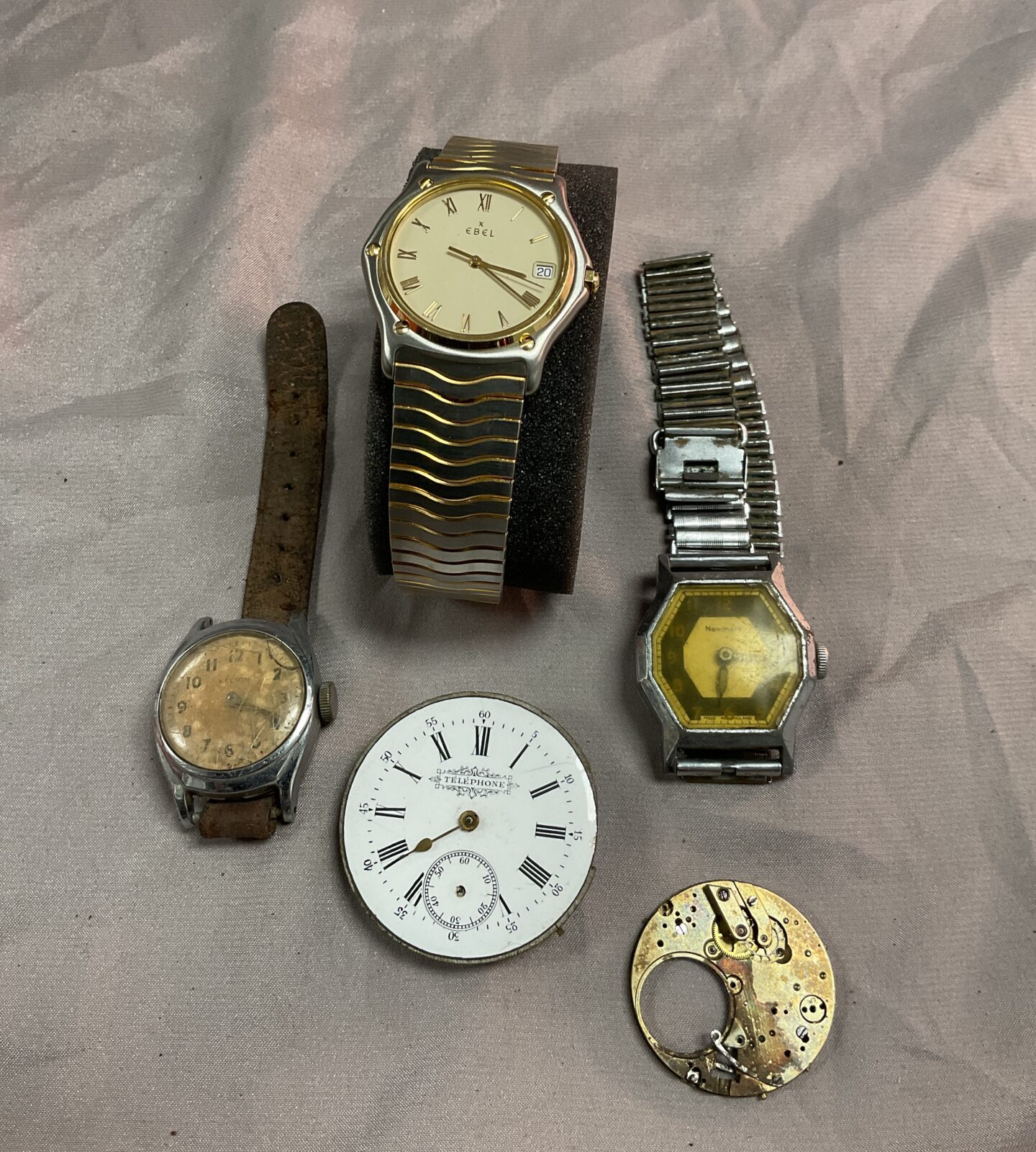 Box old watches and parts inc Ebel  watch