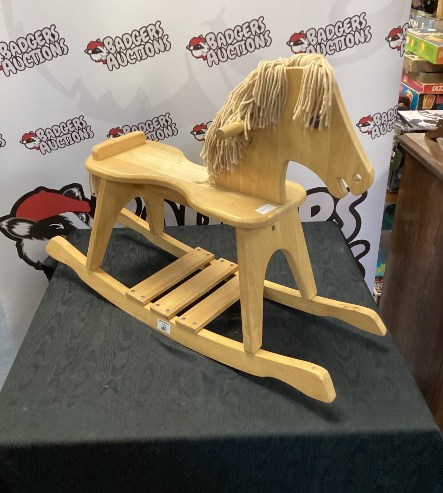 Pine childs rocking chair