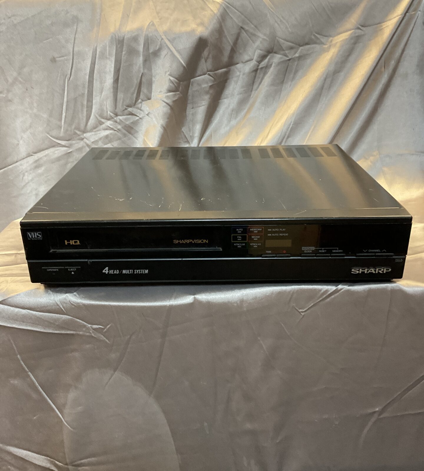 Sharp 4 head vhs recorder