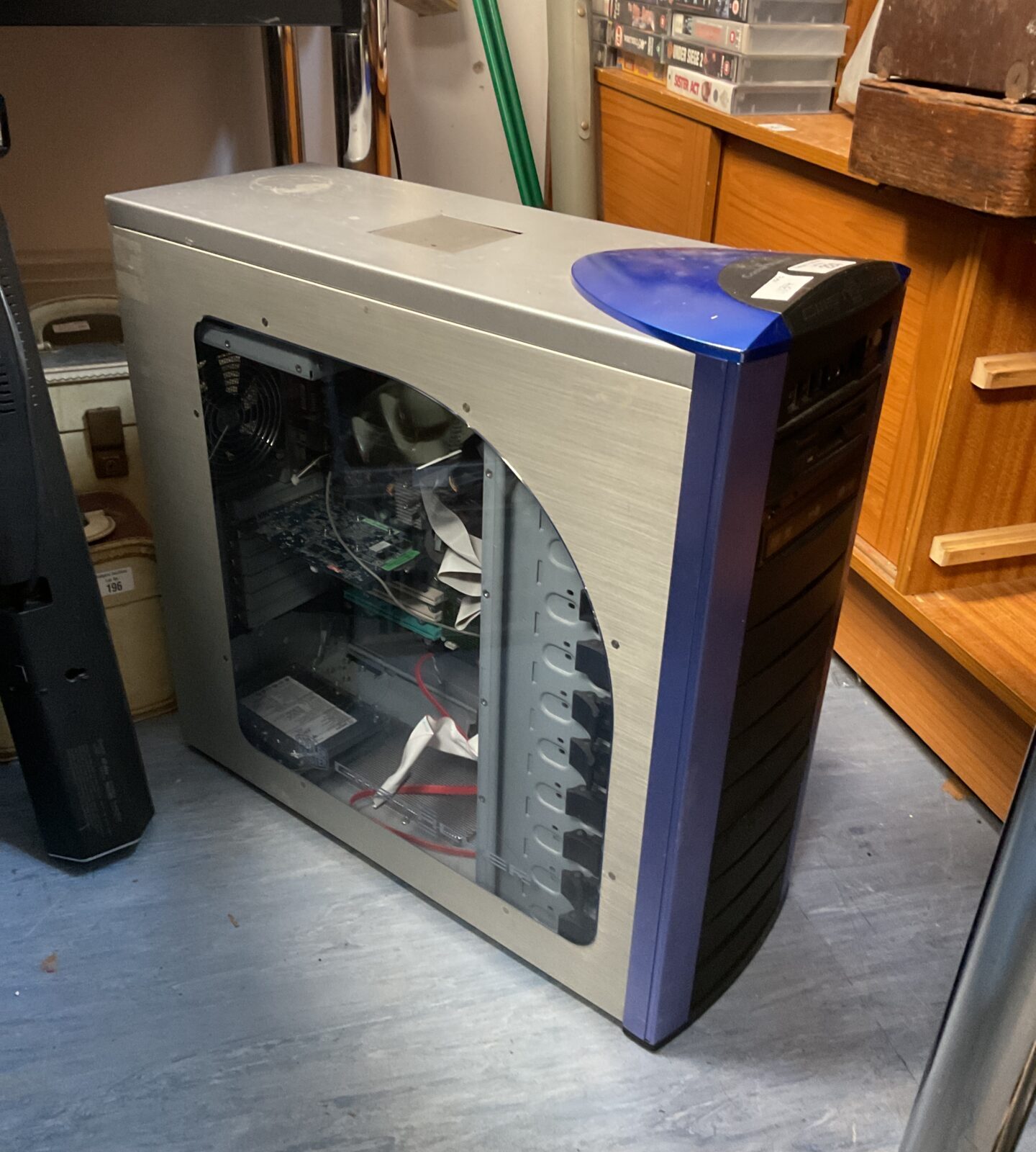 Large cooler master gaming pc