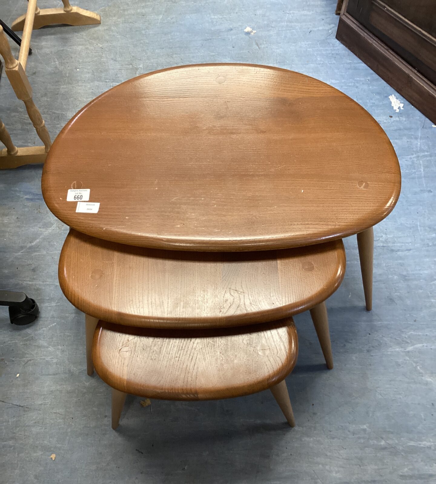 Ercol nest of tables