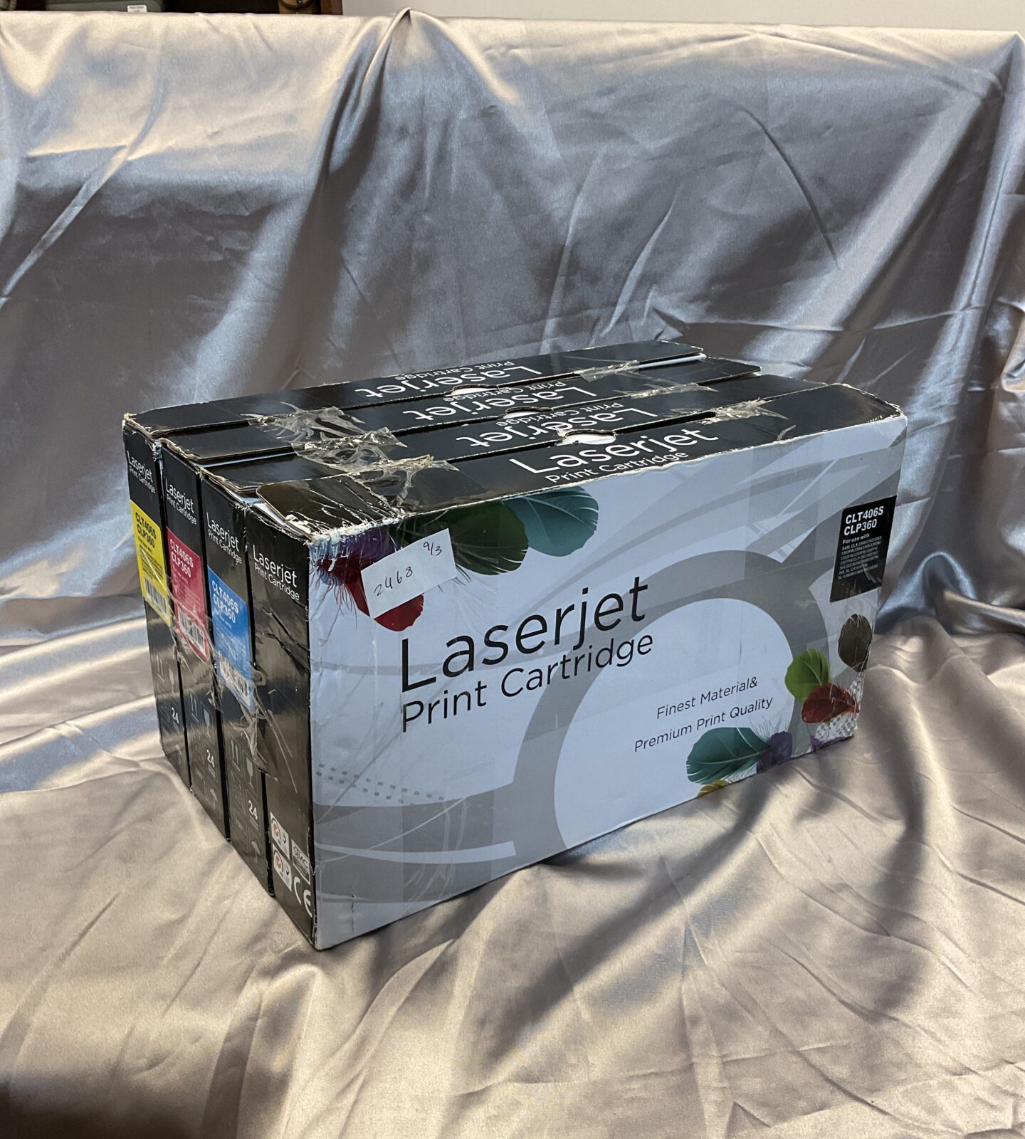 Set of clt406s laserjet print cartridges