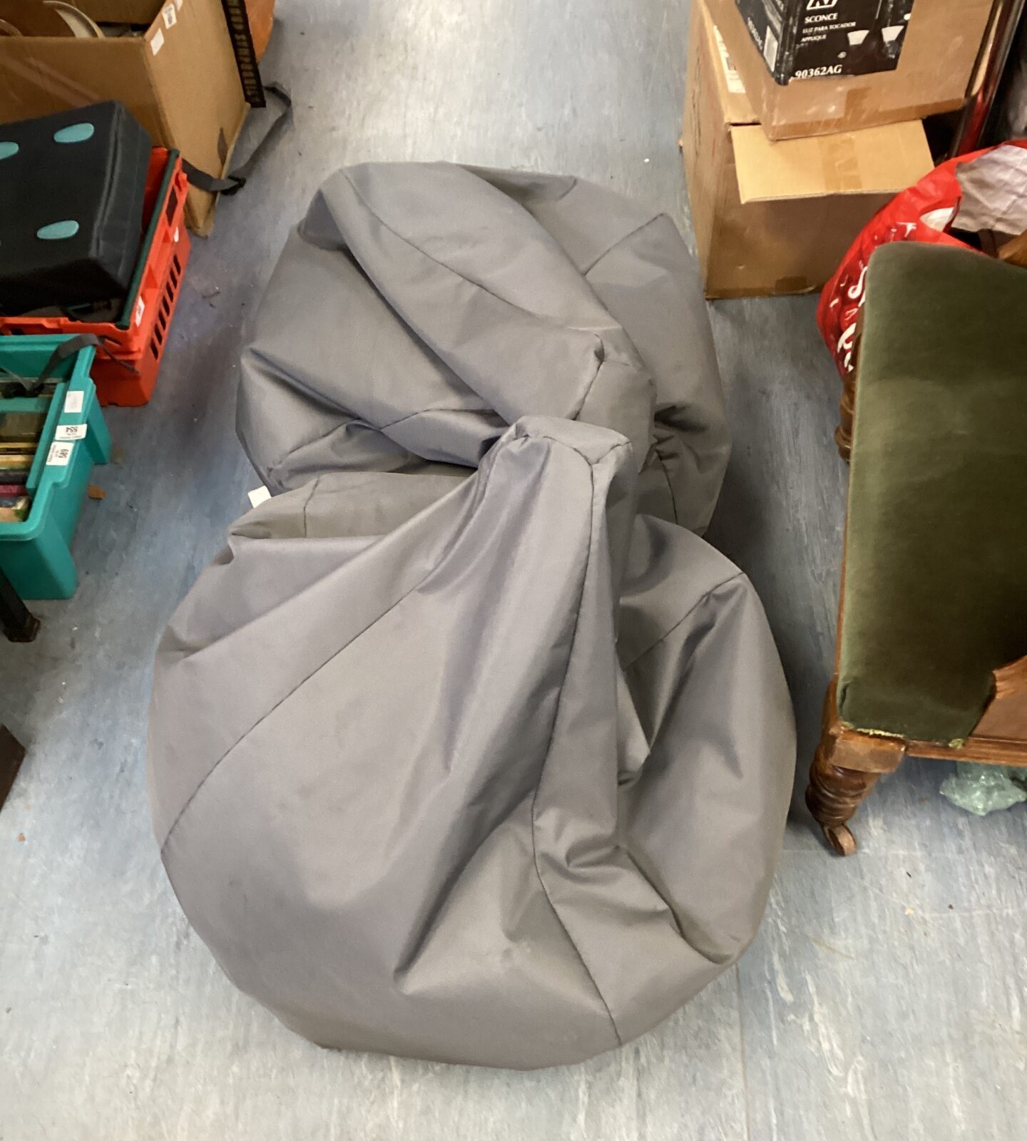 Two bean bags