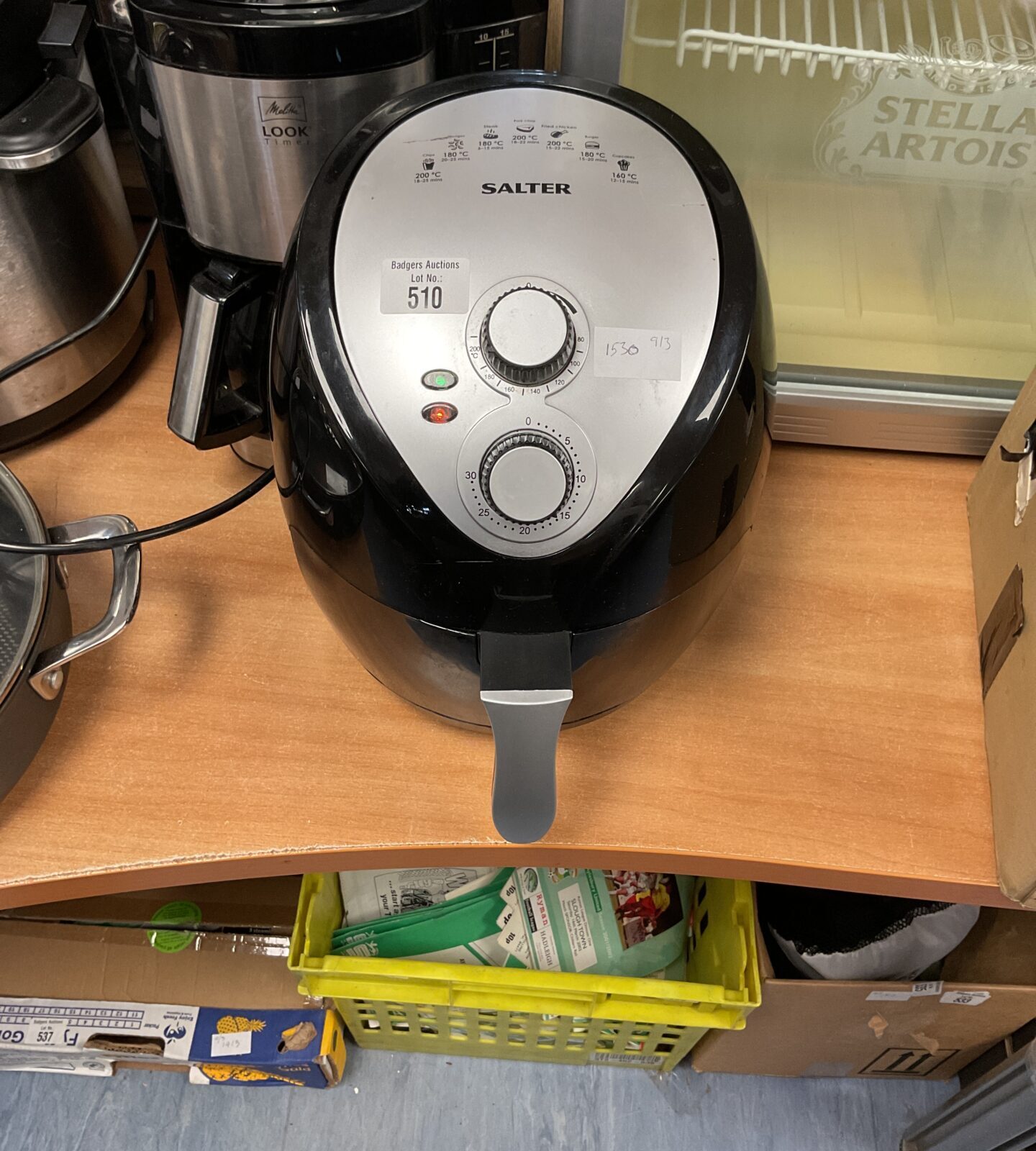 Salter air fryer tested working