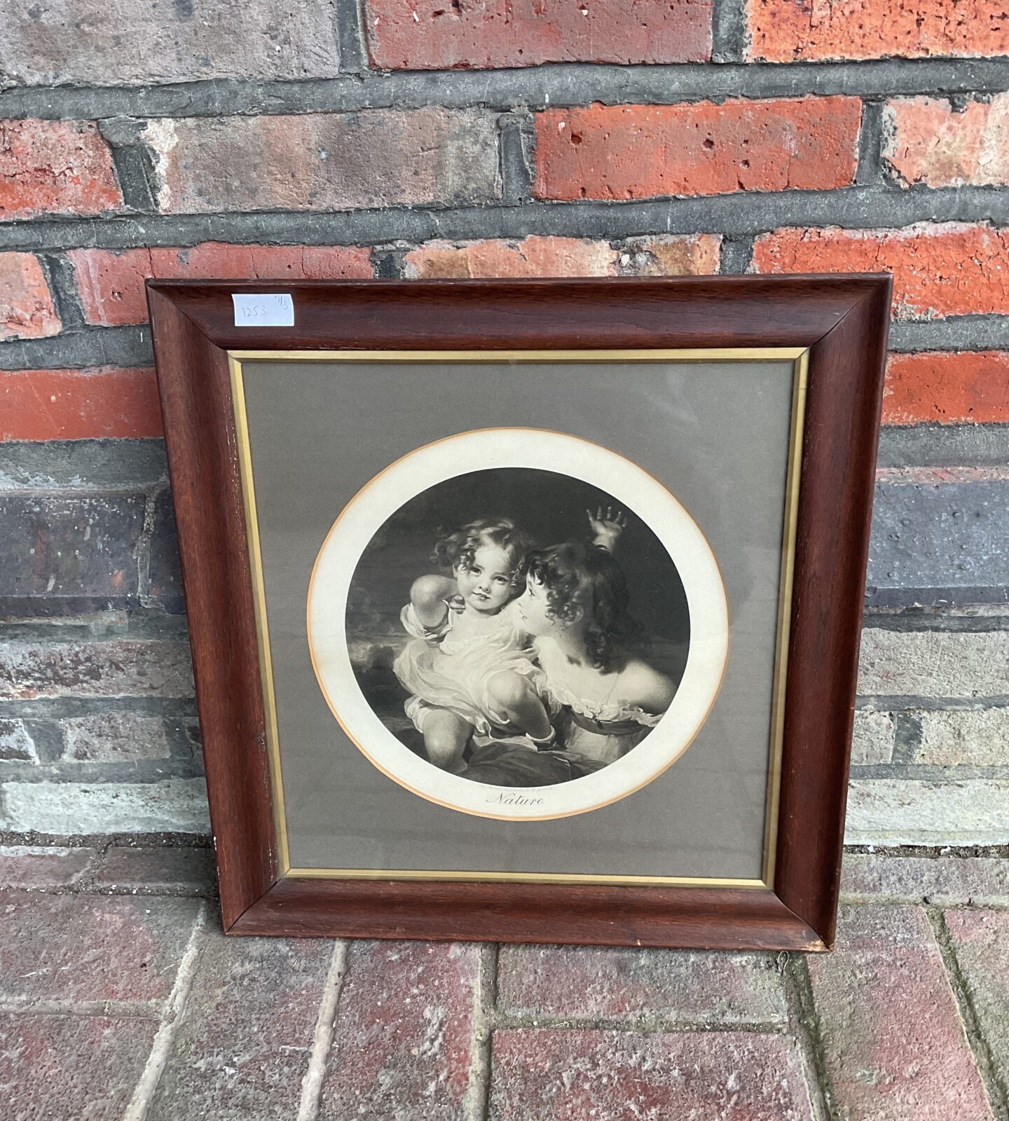 Sir thomas lawrence framed print of children titled nature