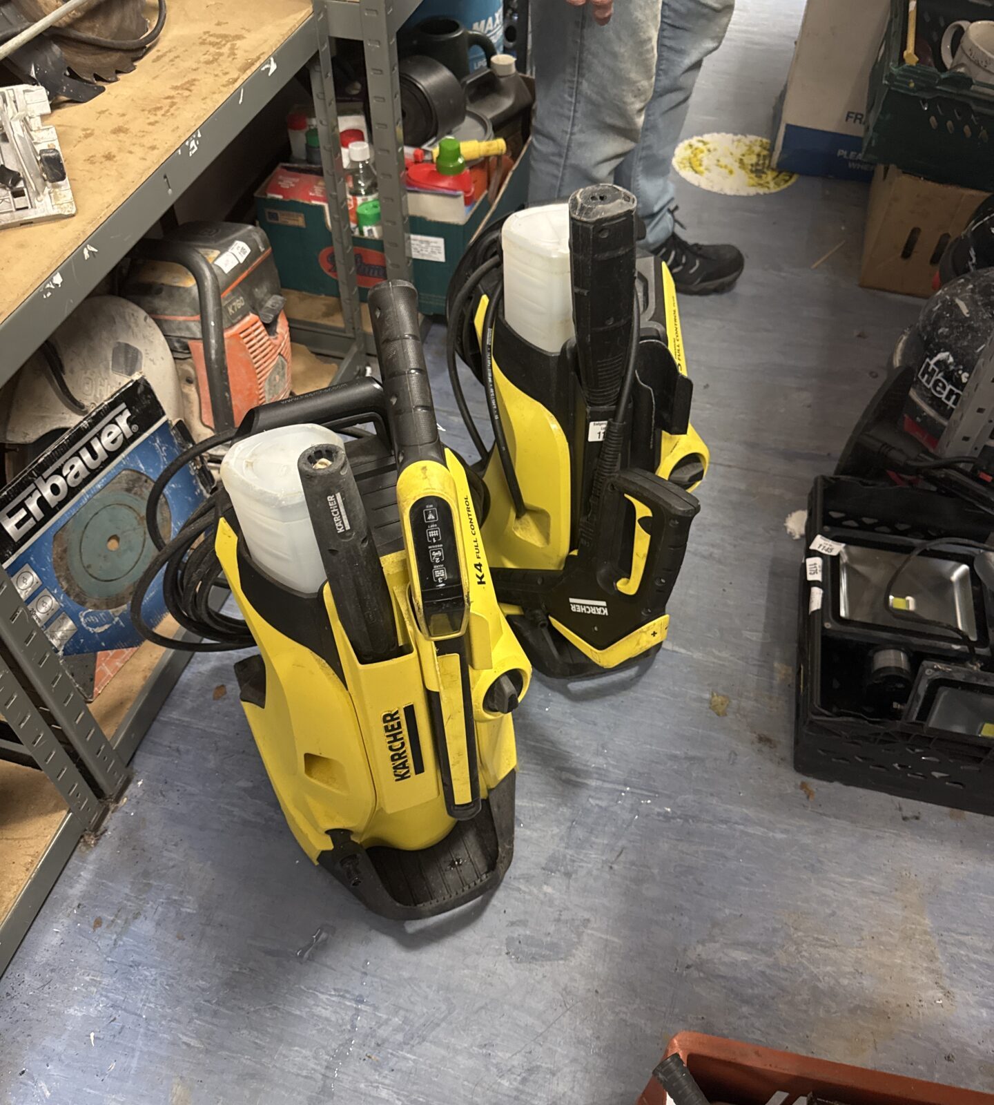 Karcher k5 & Karcher k4 pressure washers