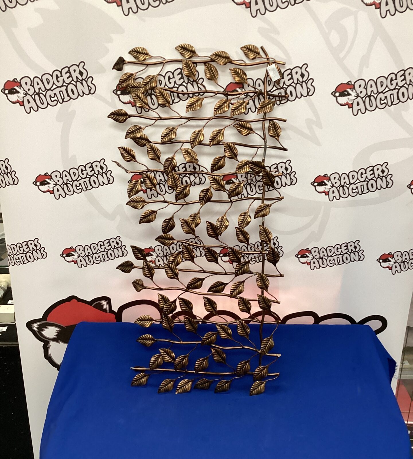Bronze effect wall art