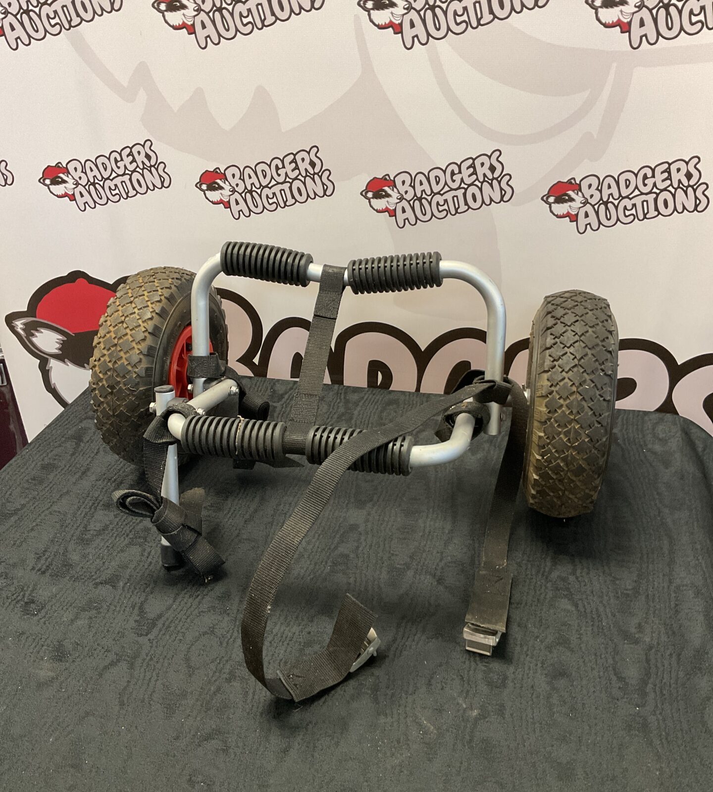 Set of kayak/canoe toeing wheels