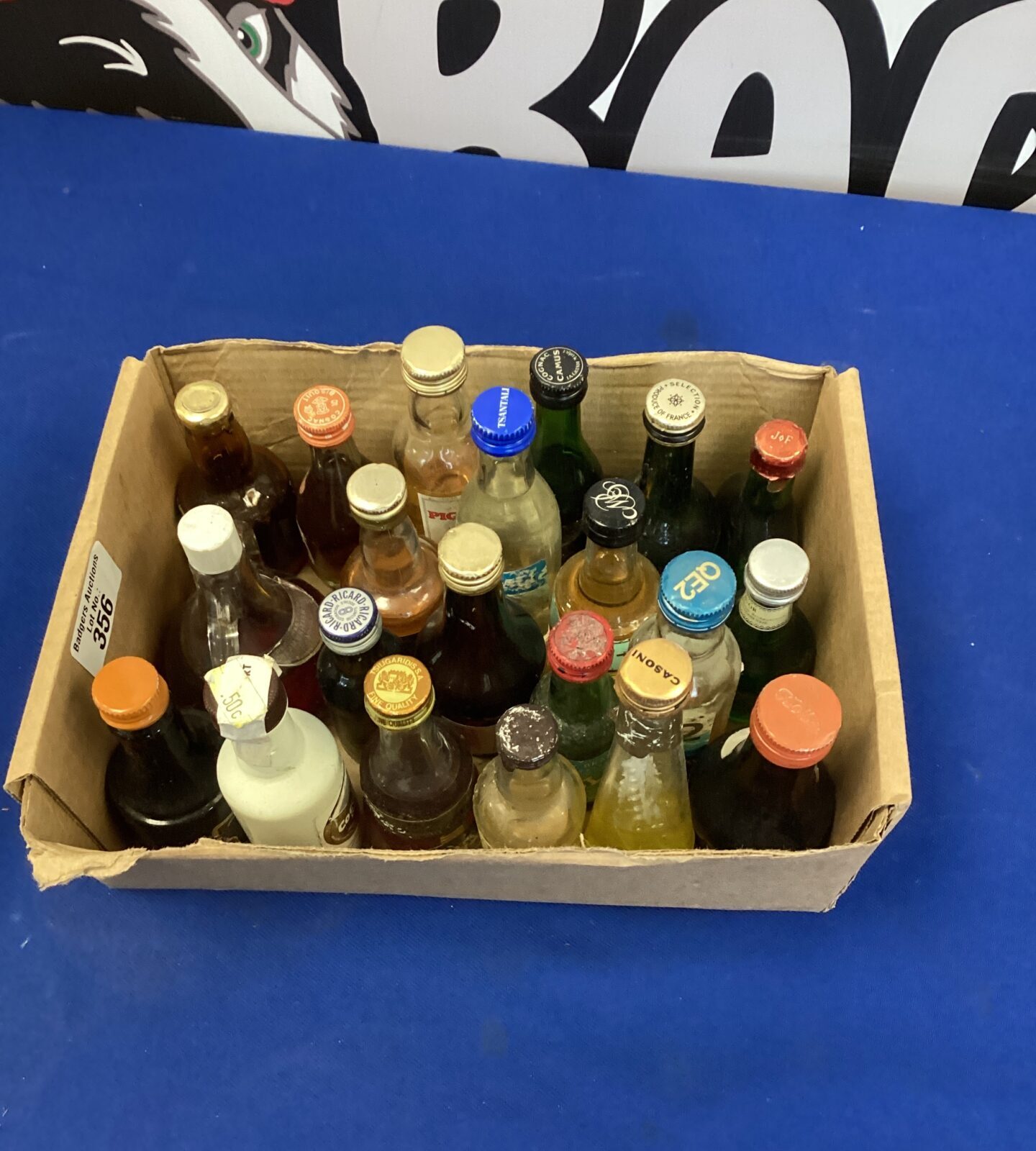 Collection of miniature Spirit Bottles
