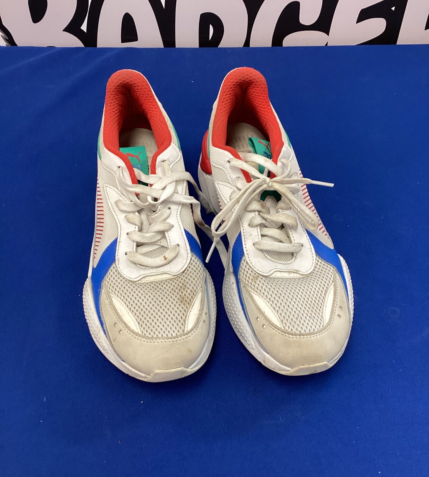 Pair of puma running trainers size 11