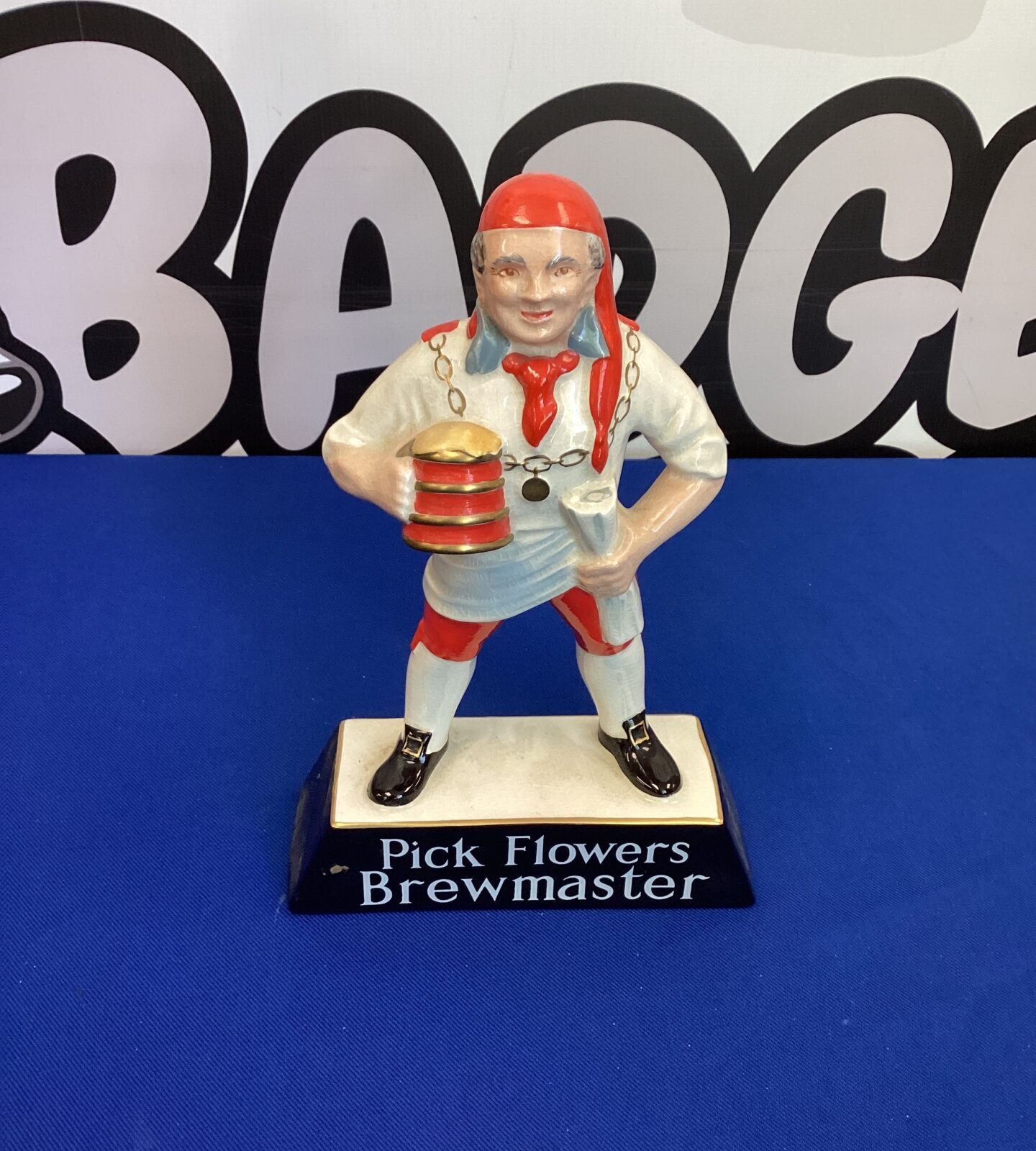 Carltonware Pick Flowers Brewmaster Figure