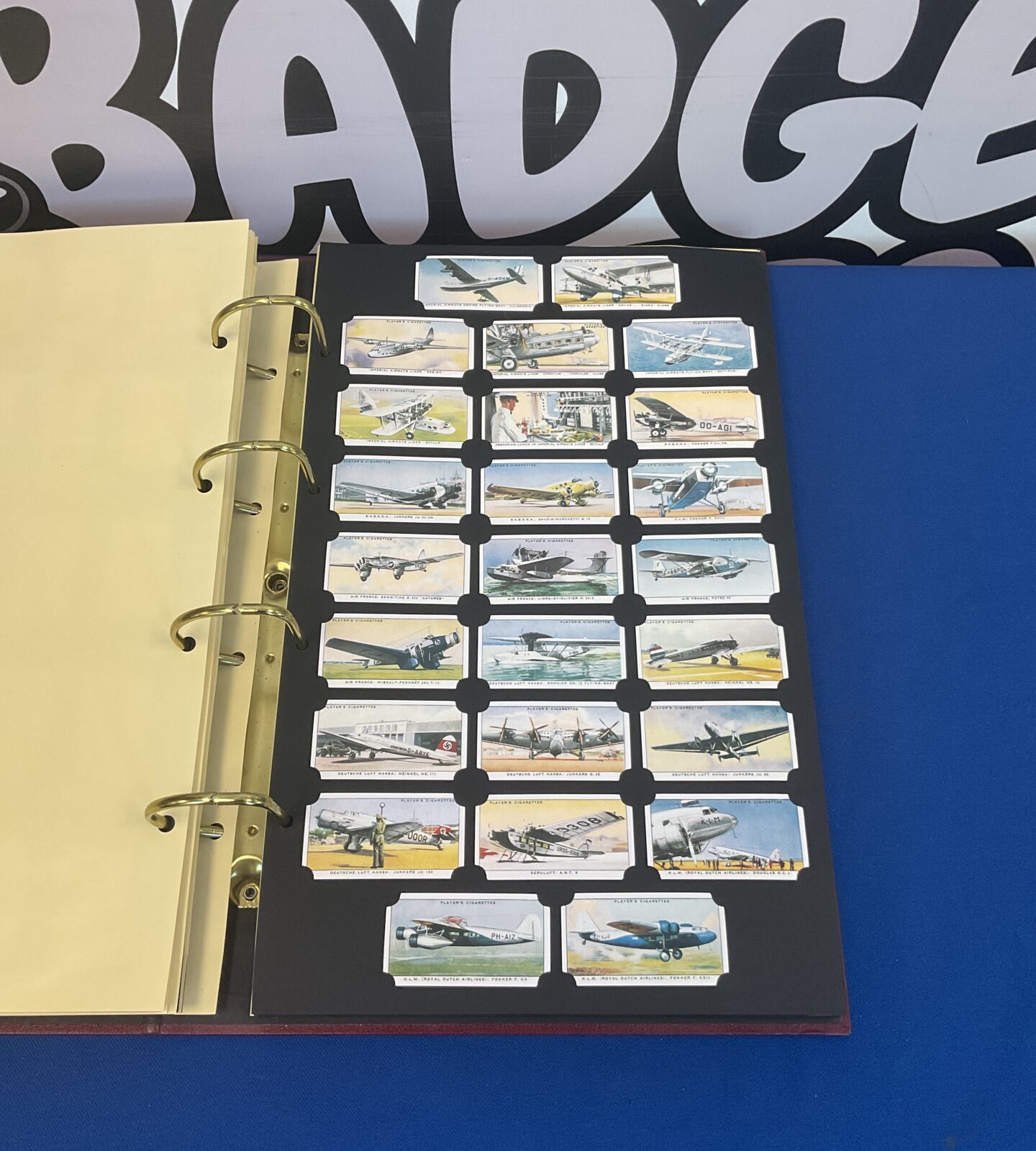 Card collectors society album with over 700 cigarette cards - Image 2