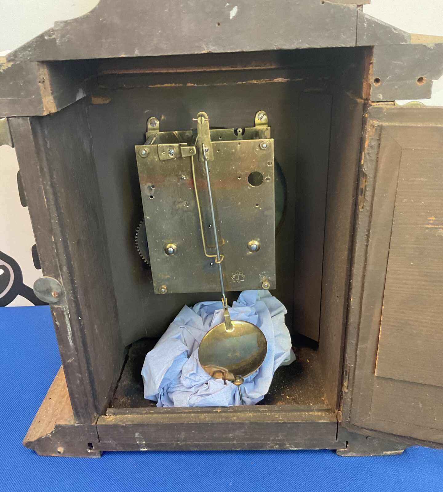 Antique Sebrauchsmuster Schutz Gesetz Vom Oct 91 Bracket clock - Image 2