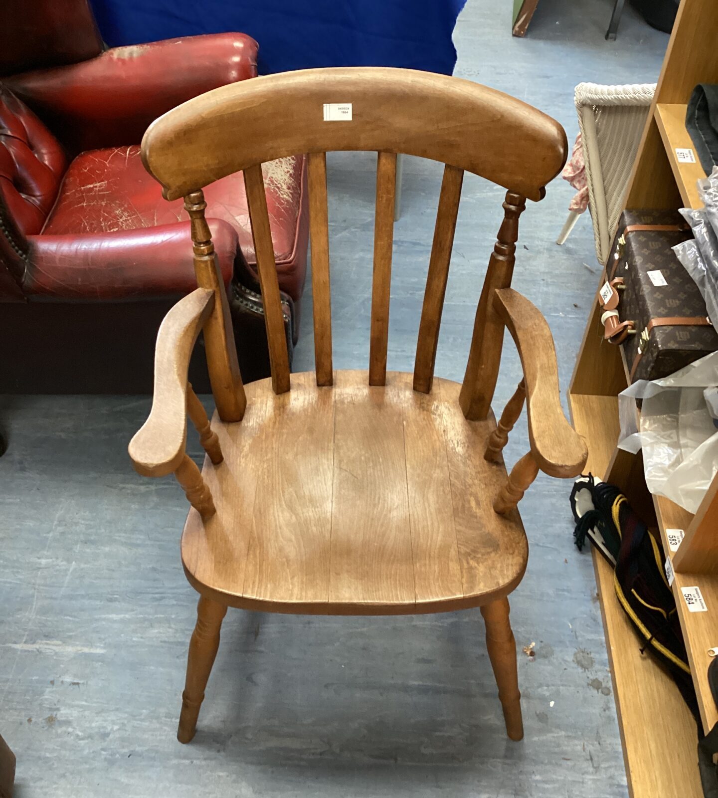 Oak carver chair