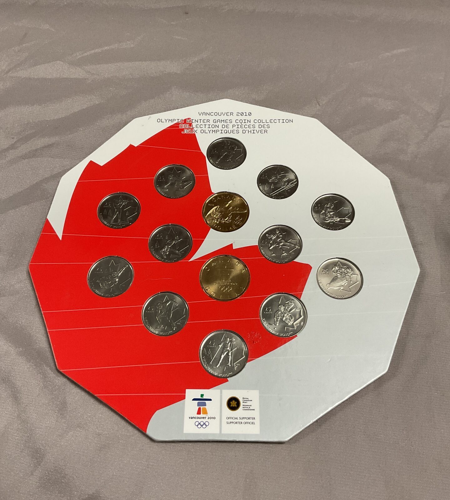 Vancouver 2010 Olympic Games Coin Collection