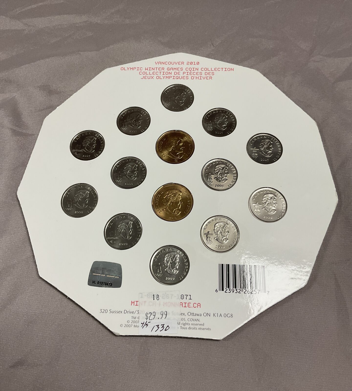 Vancouver 2010 Olympic Games Coin Collection - Image 2