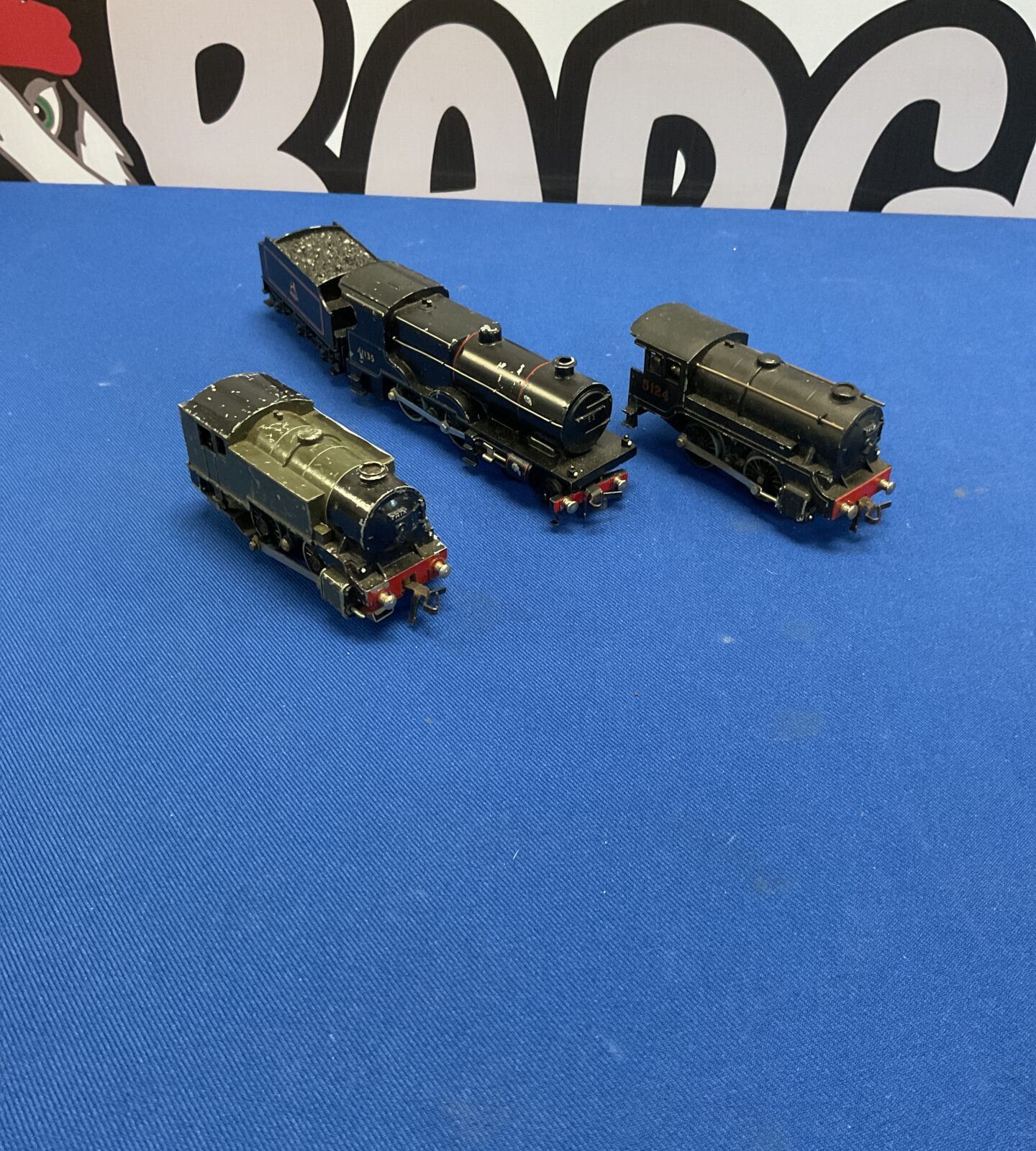 Three ttr hornby trains