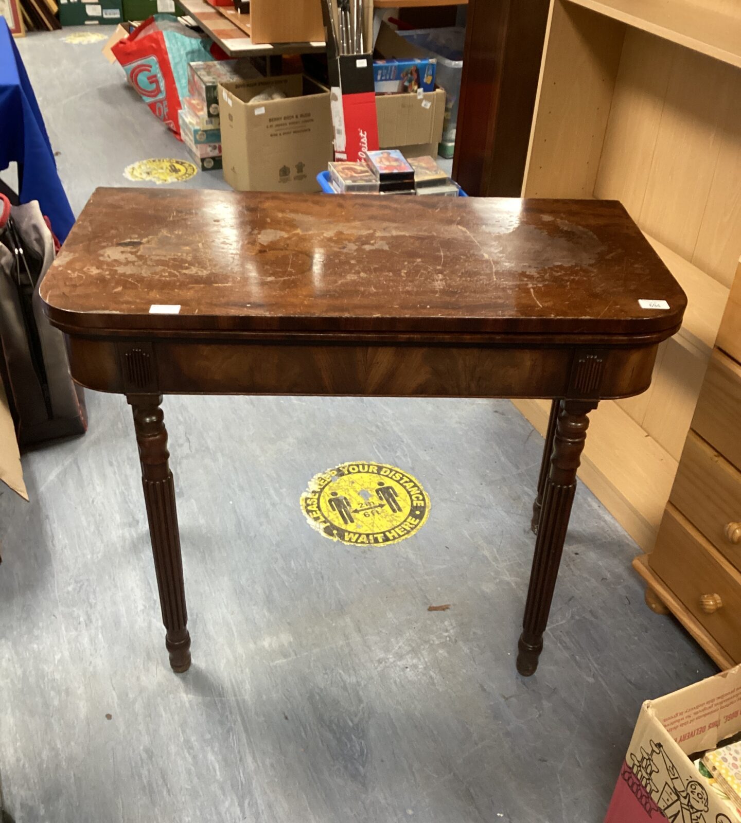 Antique Victorian Folding Table