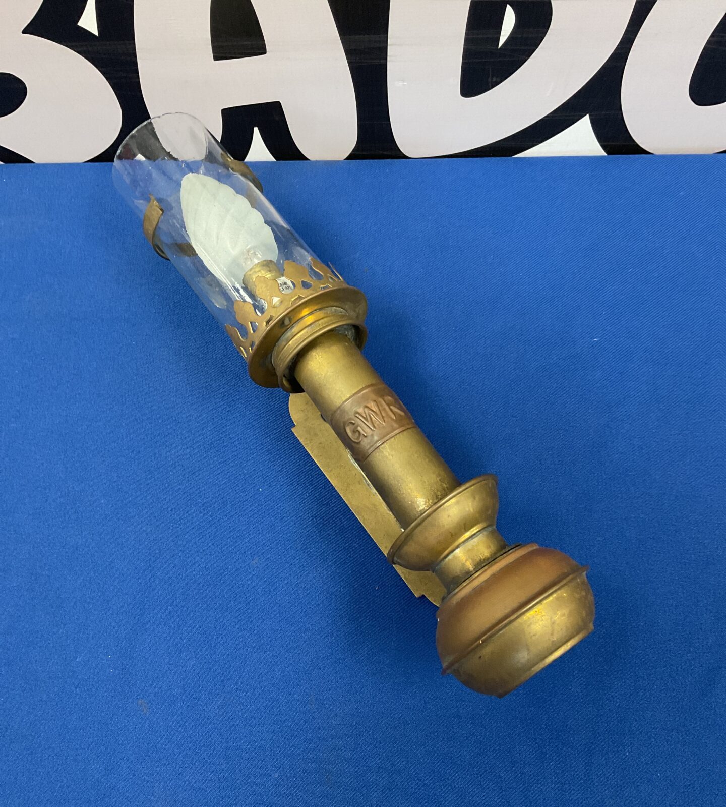 Reproduction Gwr brass wall light