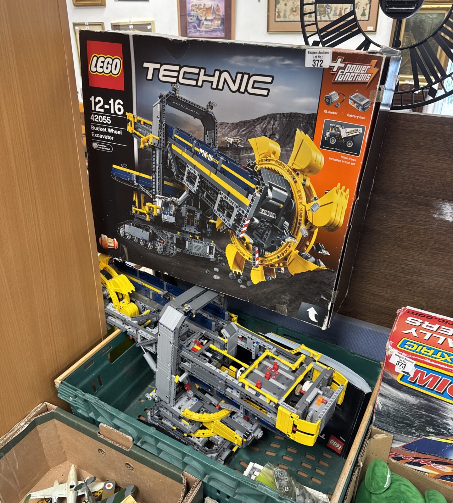 Lego technic 42055 bucket wheel excavator set - complete