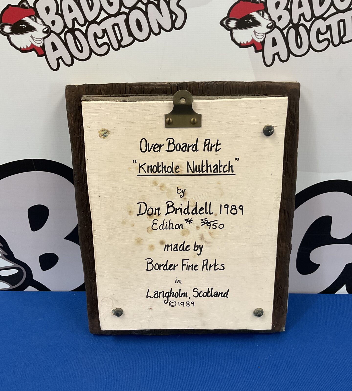 Border fine arts private sign by don briddell limited ecition 35/950 - Image 2