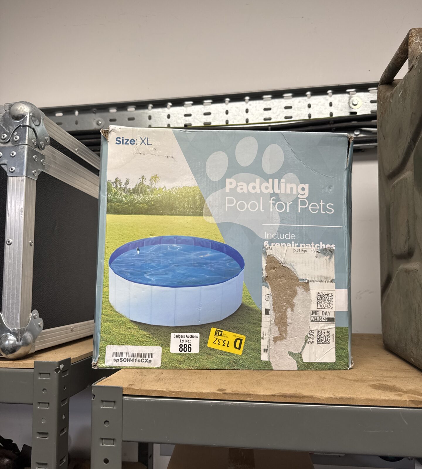 Keplin paddling pool for pets size XL - appears new in box