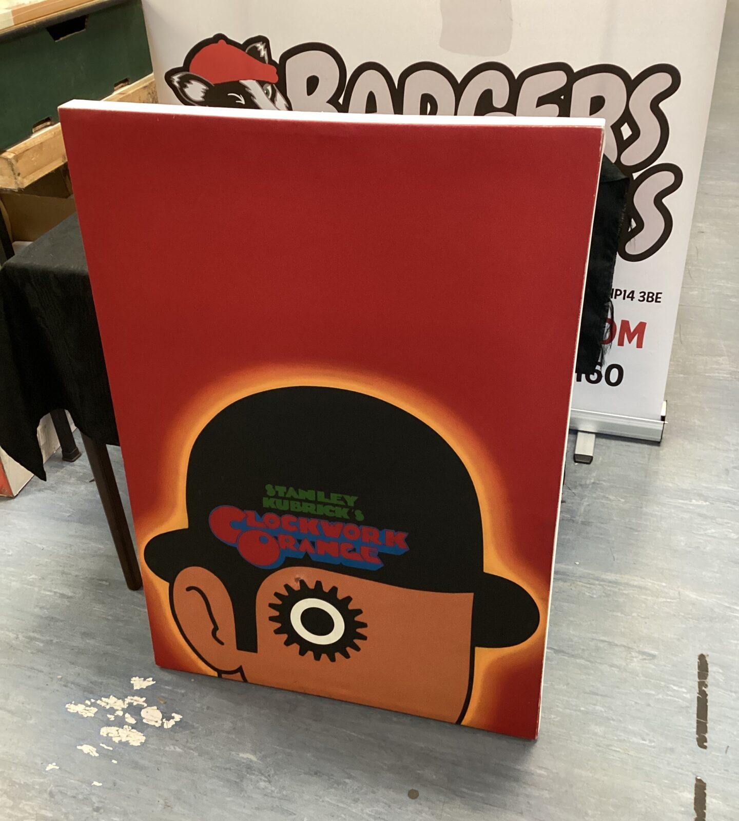 Stanley kubrick’s clockwork orange canvas print