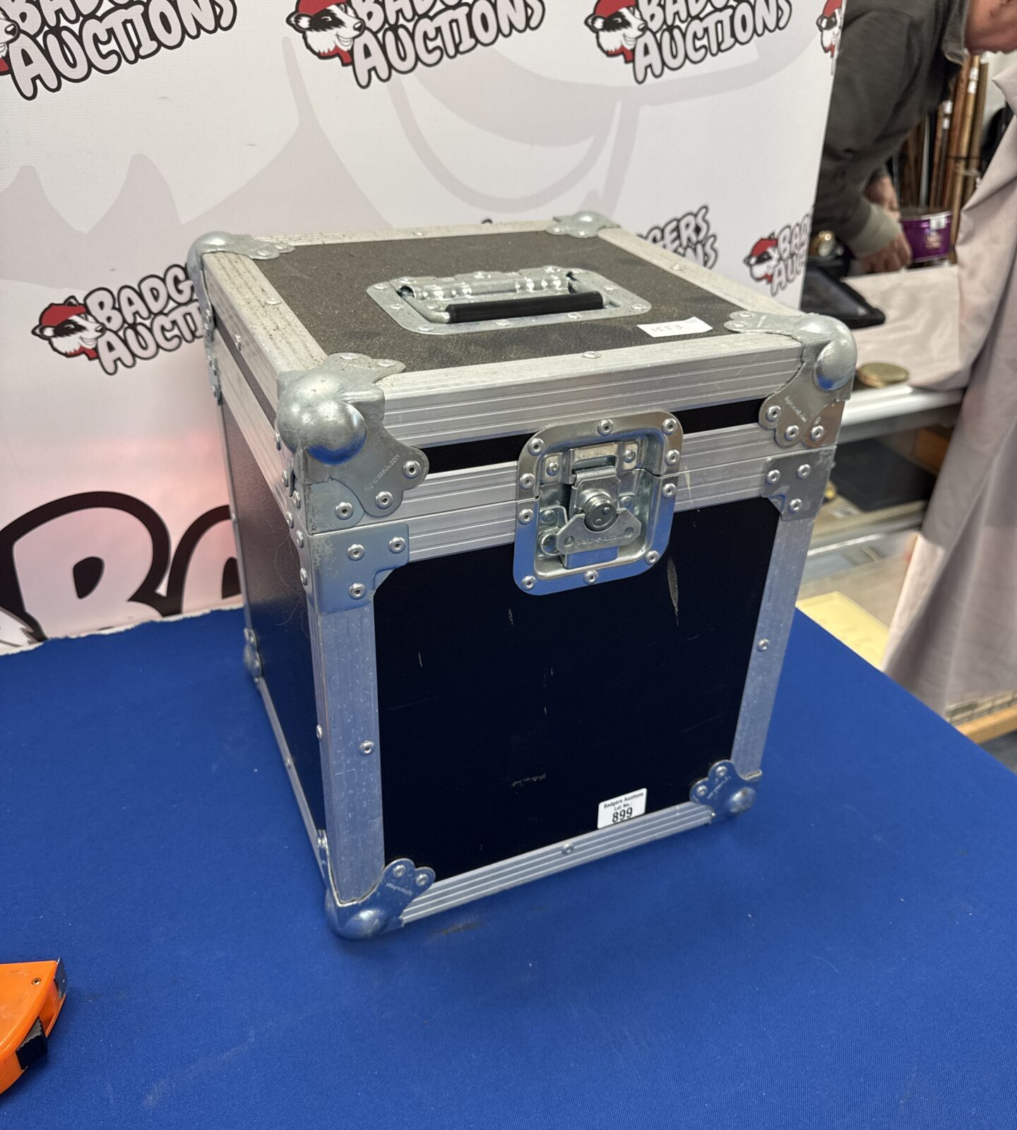 Flight case 12.5” width x 15” height x 12.5” depth